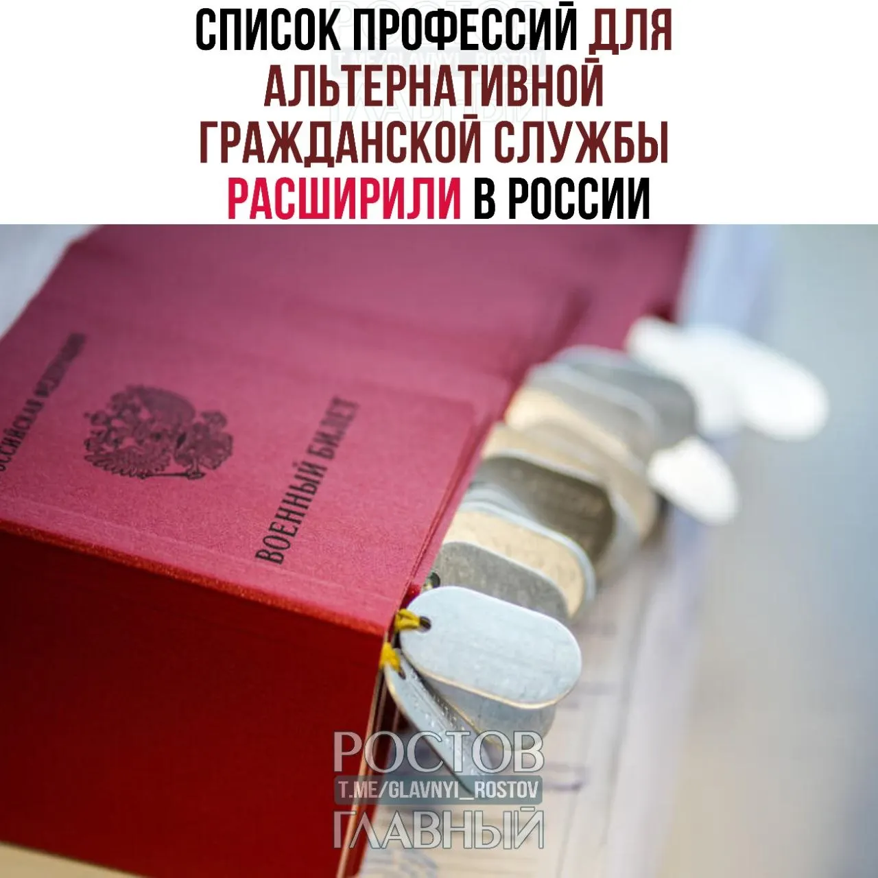 Минтруд увеличил список профессий, разрешённых для прохождения альтернативной гражданской службы, с 271 до 363 направлений — в перечень добавлены врачи, ремесленники, лесные пожарные, настройщики музыкальных инструментов и другие специалисты.