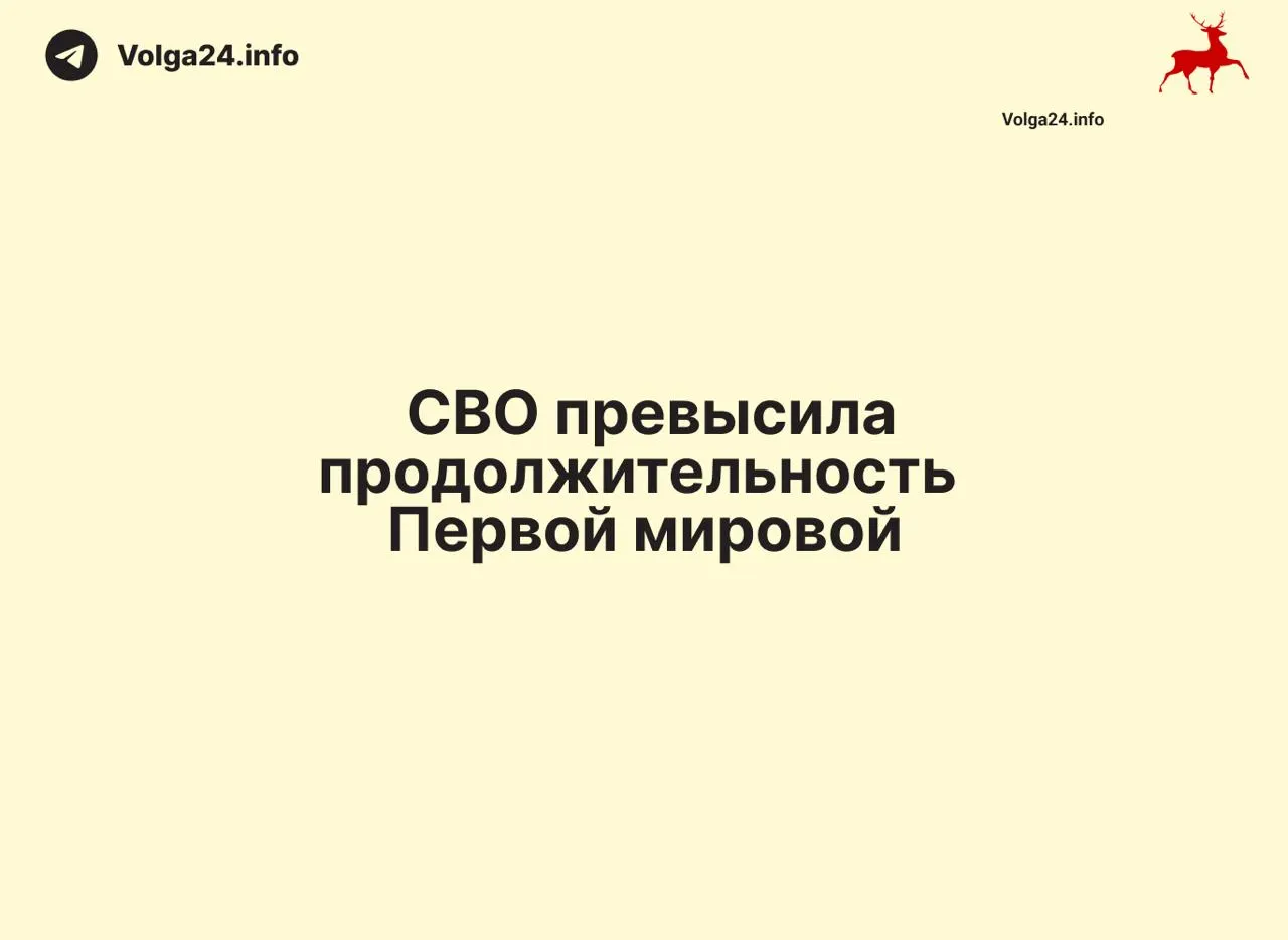 По состоянию на 11 июня 2026 года конфликт длится 1569 дней — на один день больше, чем Первая мировая война.