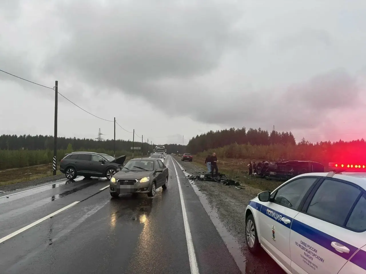Жесткое ДТП&nbsp;на&nbsp;трассе «Кола» в&nbsp;Карелии: пострадал водитель