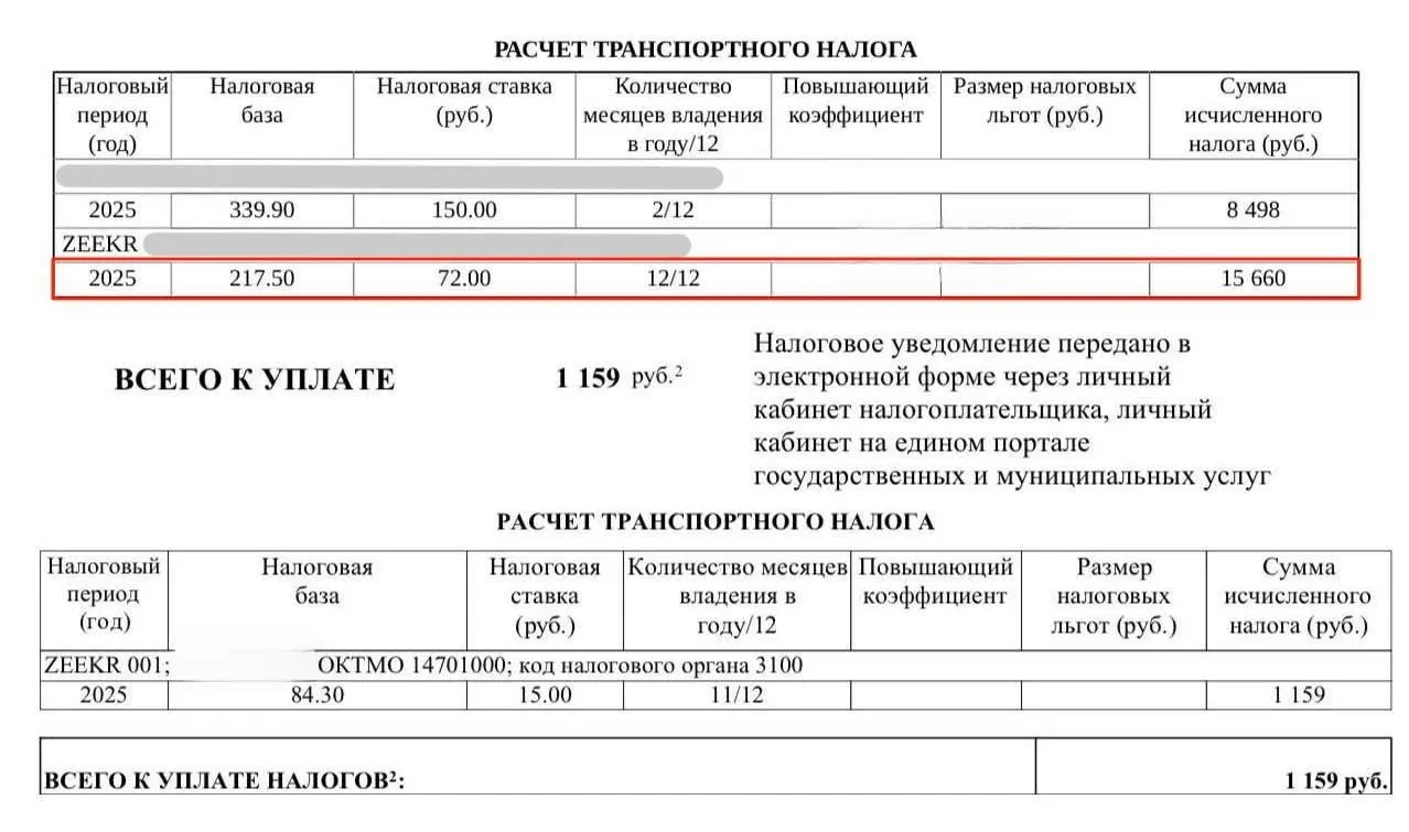 До конца 2027 года ставка на транспортный налог для электромобилей должна быть нулевой, однако водители получают уведомления об оплате, а ФНС не отвечает на обращения.