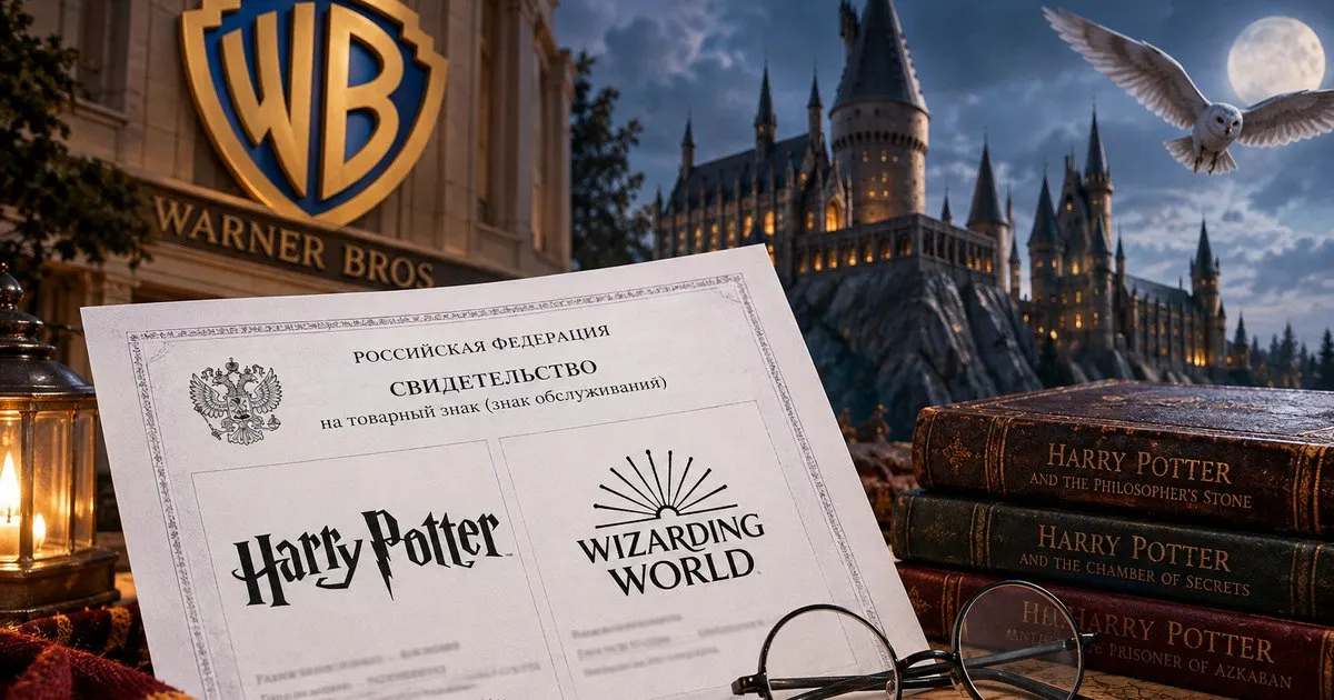 Торговые знаки Hogwarts и Hogwarts Legacy зарегистрированы в России до 2036 года, что даёт Warner Bros. право продавать товары по вселенной Гарри Поттера в стране. В 2022 году мировые студии приостанавливали прокат фильмов в российских кинотеатрах.